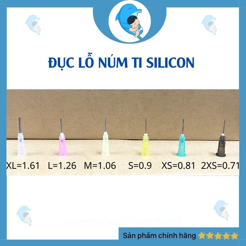 Dụng cụ đục/bấm/dập lỗ núm ti/ty giúp sữa chảy thuận lợi hơn thay cho farlin