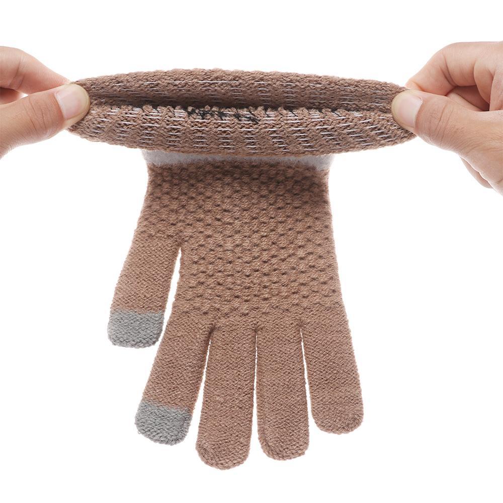 Găng Tay Dày Dặn Có Thể Chạm Màn Hình Cảm Ứng Thời Trang