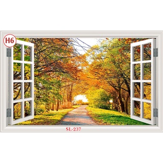 Tranh dán tường theo yêu cầu kích thước cao 90cm ngang150