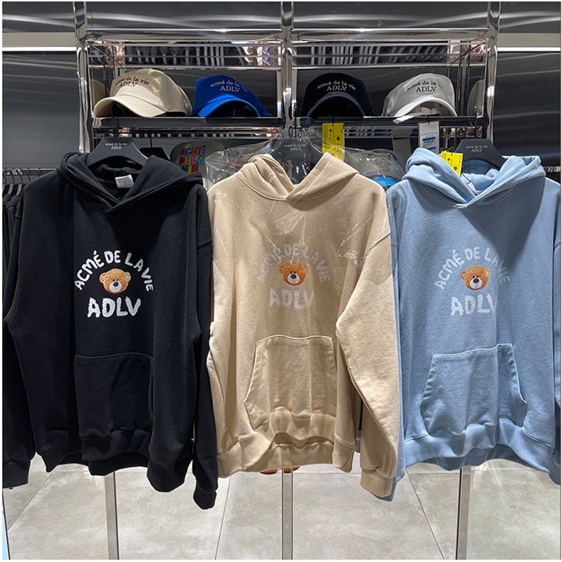 Áo nỉ hoodie ADLV   Teddy baer (bear doll ), áo nỉ mũ gấu form rộng unisex street wear , Cocmer_vn | BigBuy360 - bigbuy360.vn