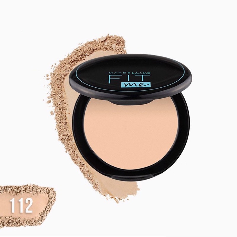Phấn Nền Dạng Nén Che Phủ Hoàn Hảo, Kiềm Dầu Hiệu Quả Maybelline Fit Me Matte Poreless Powder SPF28 /PA+++ 6g - Hộp Tròn