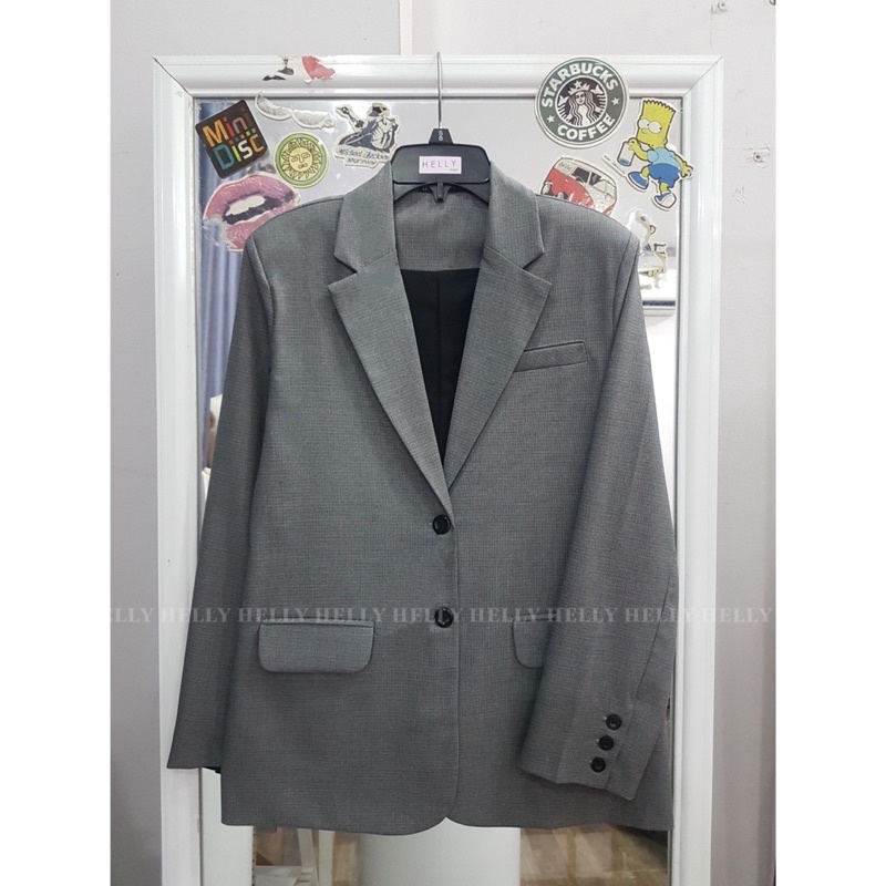 BLAZER 2 LỚP FORM SUÔNG FREESIZE