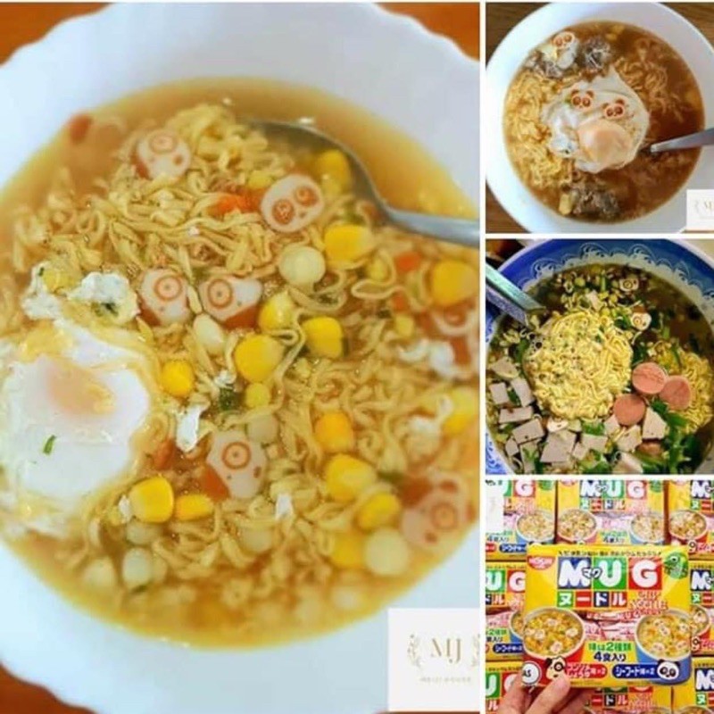 Mì Mug Nissin Nhật dinh dưỡng cho bé từ 1 tuổi với rau củ, xúc xích hình thú ngộ nghĩnh, đáng yêu (date 12/08/2023)