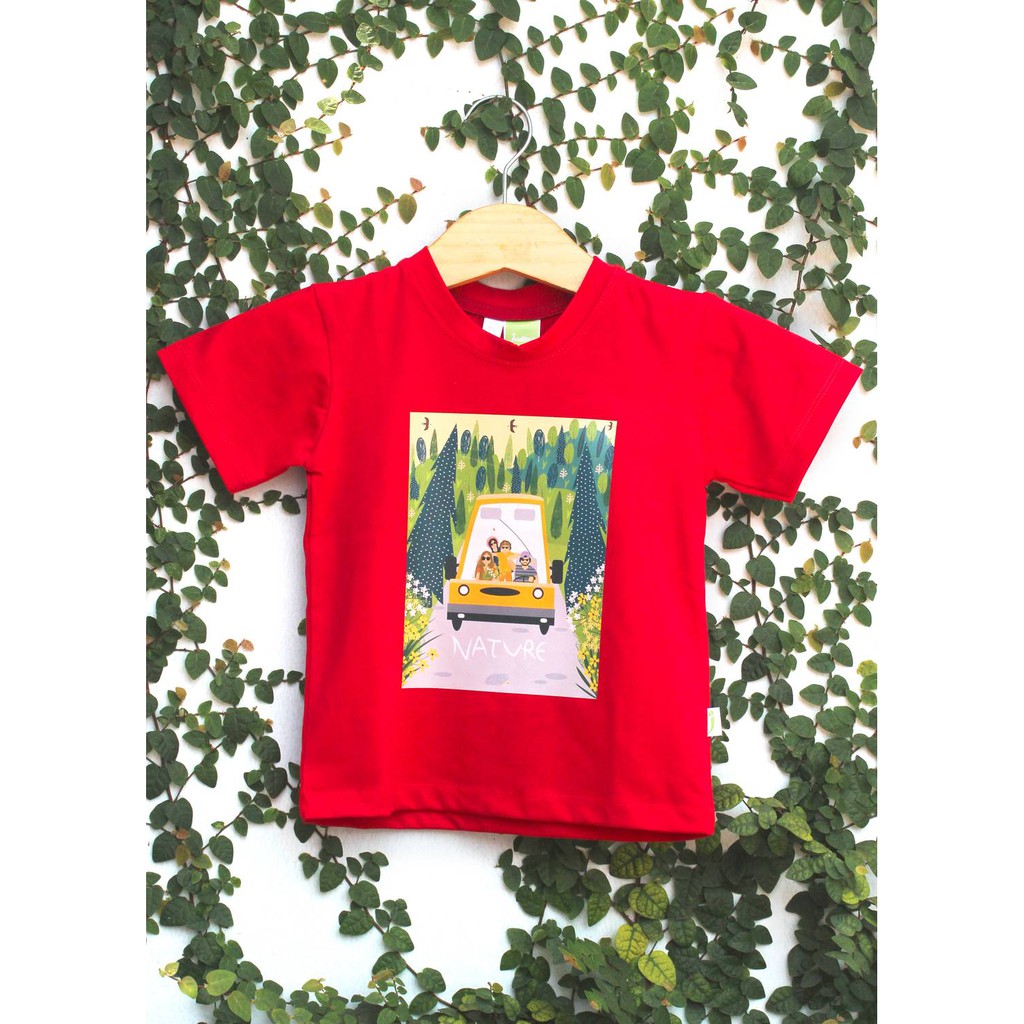Áo thun cho bé trai và bé gái Jadiny thun cotton 4 chiều in decal tuyệt đẹp