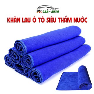 Khăn lau xe hơi cao cấp siêu sạch siêu thấm hút KT 30x70cm