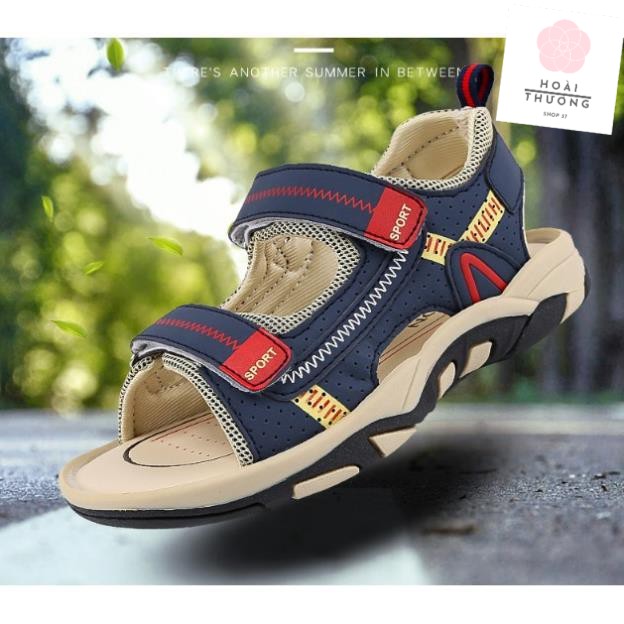 Sandal bé trai sandal trẻ em hàng cao cấp dép quai hậu xuất khẩu châu Âu