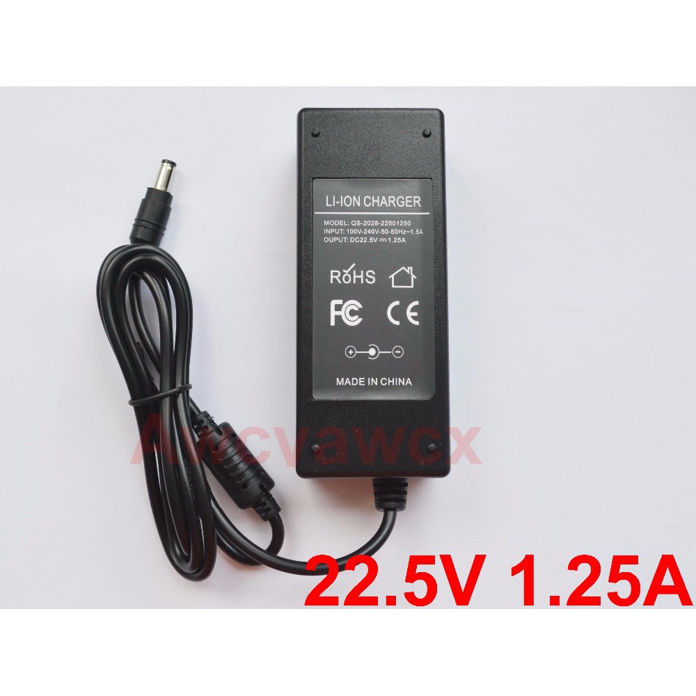 22.5V 1.25A 30W Bộ sạc bộ đổi nguồn Power Adapter Charger for Irobot Roomba 400 500 600 700 Series 532 535 540 550 560 562 570 580