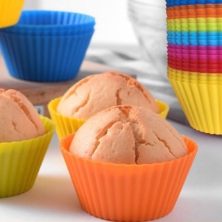 Khuôn cupcake silicon, khuôn làm bánh bông lan, khuôn làm bánh muffin, thạch, rau câu