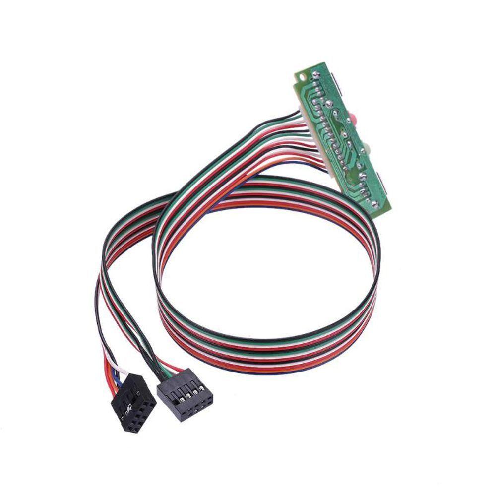 HARRIETT Bộ Chuyển Đổi Cáp Âm Thanh Máy Tính Để Bàn 6.8CM 2 Cổng USB 2 Cổng Âm Thanh