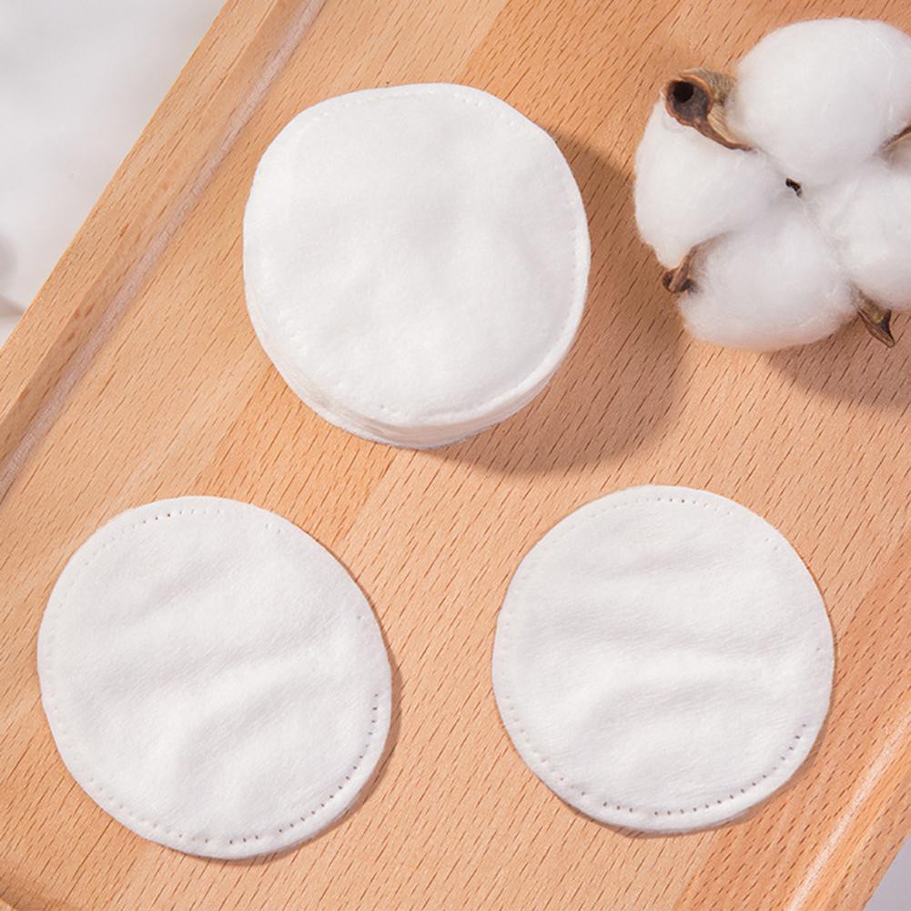 [Hàng mới về] Bộ 50/100/200 miếng bông tẩy trang hình tròn mềm mại | BigBuy360 - bigbuy360.vn