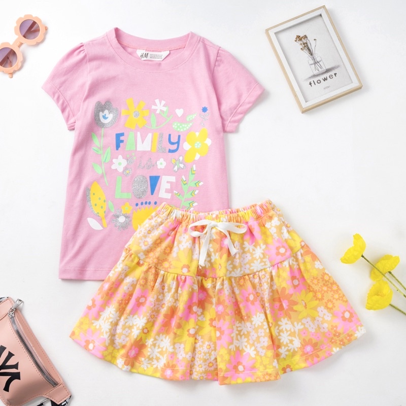 SALE SỐC ❌ Set bé gái cotton quần váy siêu xinh 18-45kg