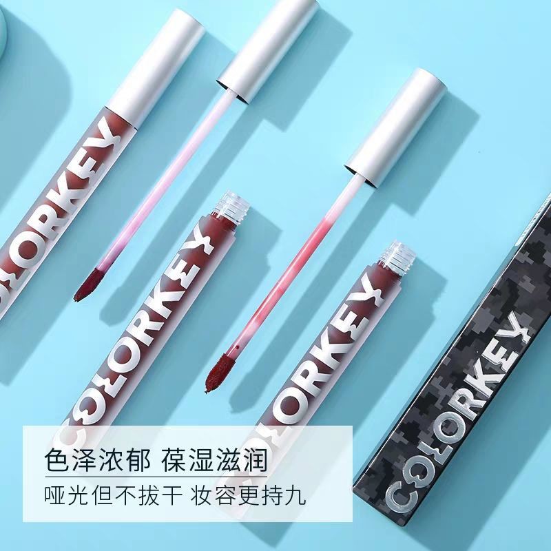(Hàng Mới Về) Son Kem Lì Màu Sắc Thời Trang Thương Hiệu Colorkey | BigBuy360 - bigbuy360.vn