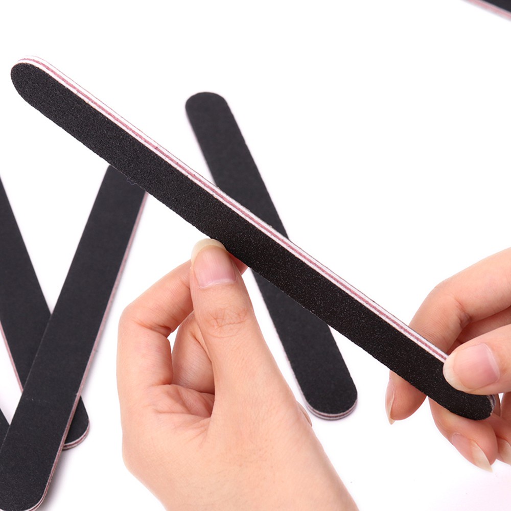 Set 1/10 Dụng Cụ Giũa Móng Hai Mặt Chuyên Nghiệp