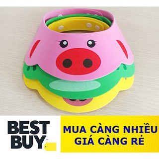 [BEST BUY ] Nón chống thấm nước bảo vệ bé khi tắm