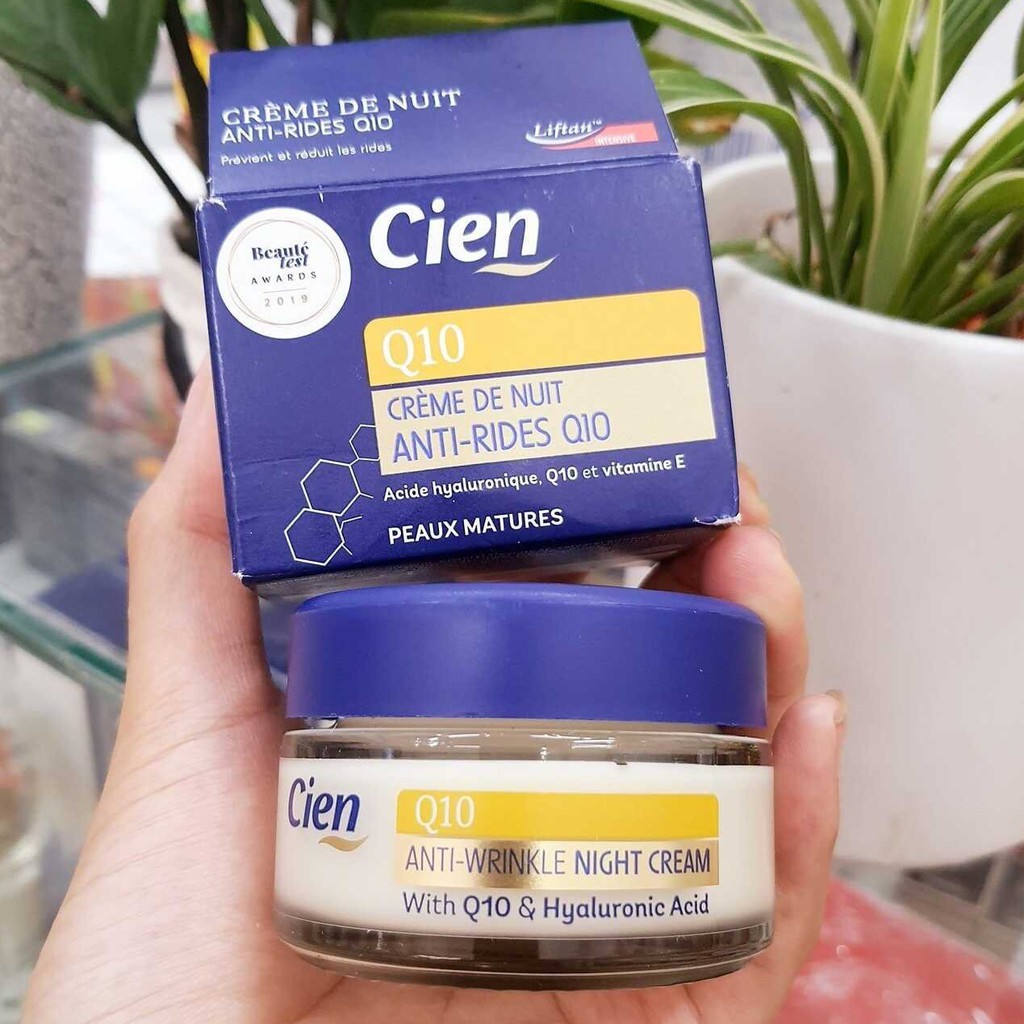 Cien Q10 Anti Wrinkle Night Cream - Kem Dưỡng Đêm Chống Lão Hoá 50ml