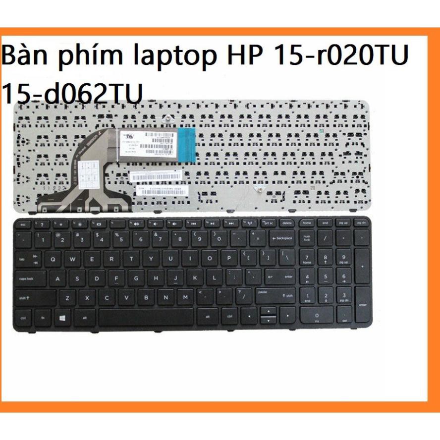 Bàn phím laptop HP 15-r020TU 15-d062TU bàn phím HP bảo hành 12 tháng