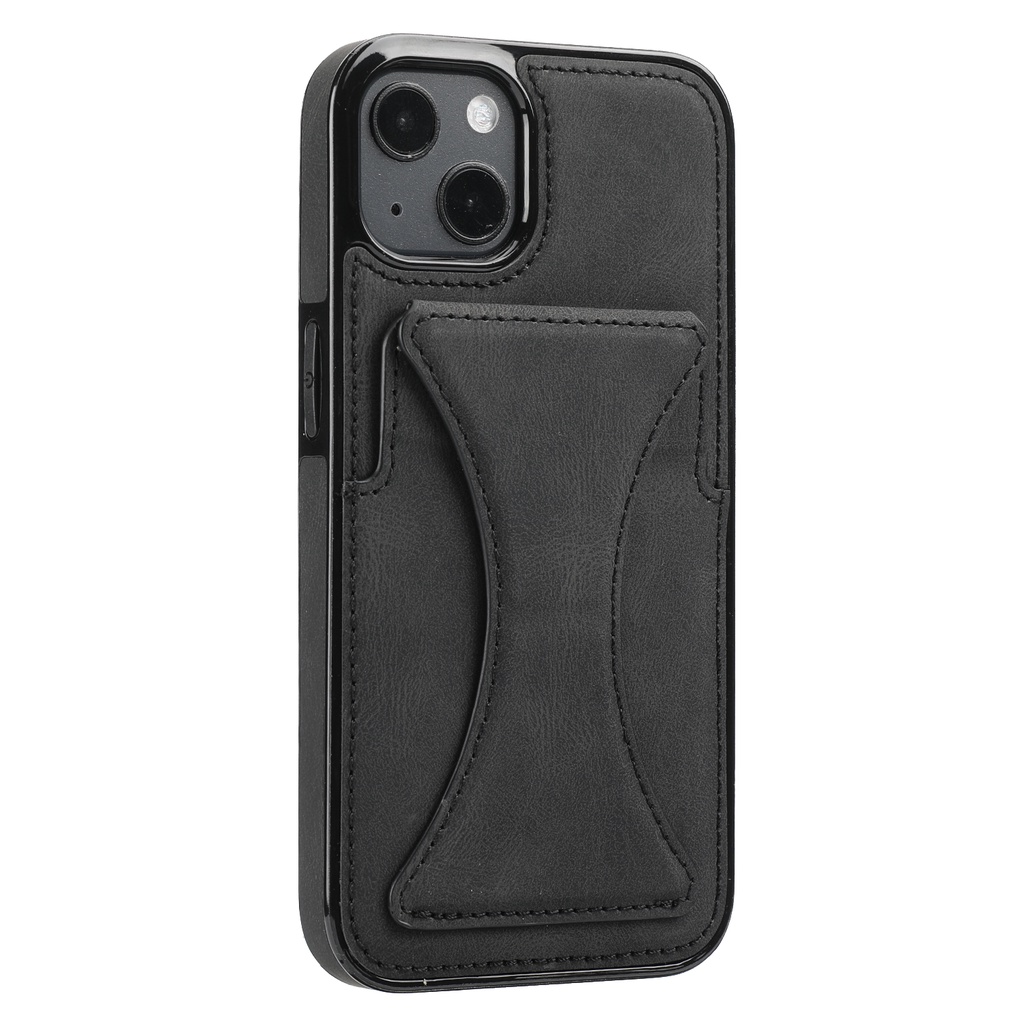 Bao Da Điện Thoại Chống Sốc Có Ngăn Đựng Thẻ Thời Trang Cho iPhone 14 / 13 / 12 / 11 / X / 8 / 7P