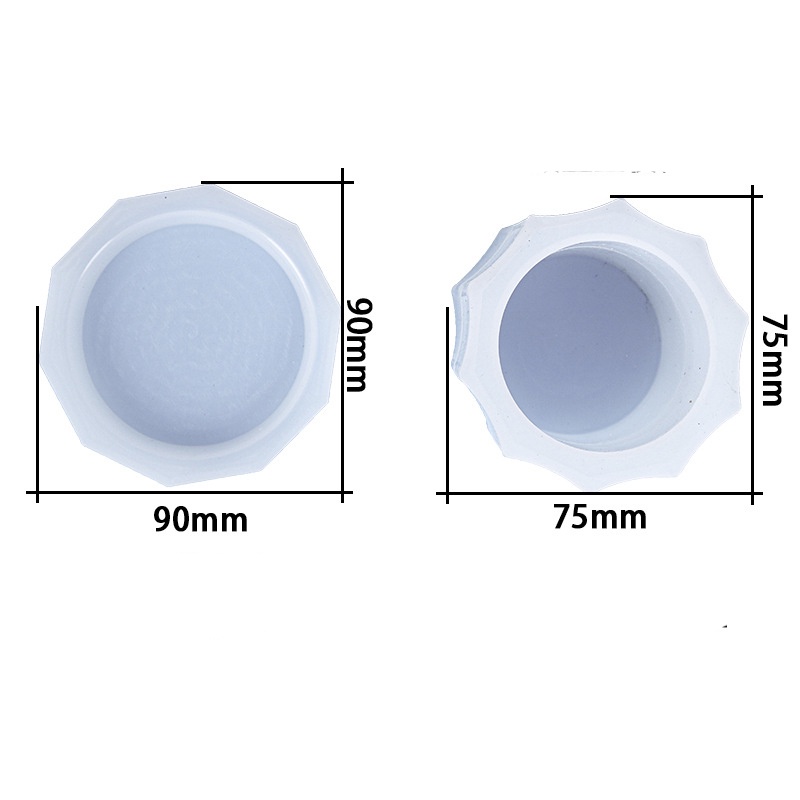Bộ Khuôn Silicon Đổ Cốc Xúc Xắc Tự Làm DIY