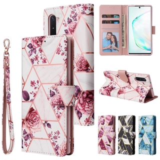 Ốp lưng điện thoại dạng ví lật bằng da cho samsung note 20 ultra 10 plus 9 note 10 lite s10 lite a71 a51 5g a50