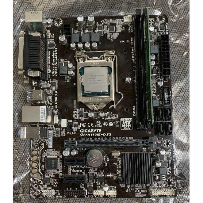 Mainboard H110 Gigabite hàng đẹp full fe Socket 1151 BẢO HÀNH 3 tháng