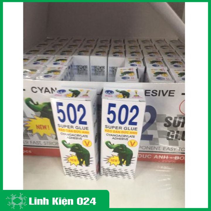 Keo 502, keo dán đa năng siêu dính con voi K502PH