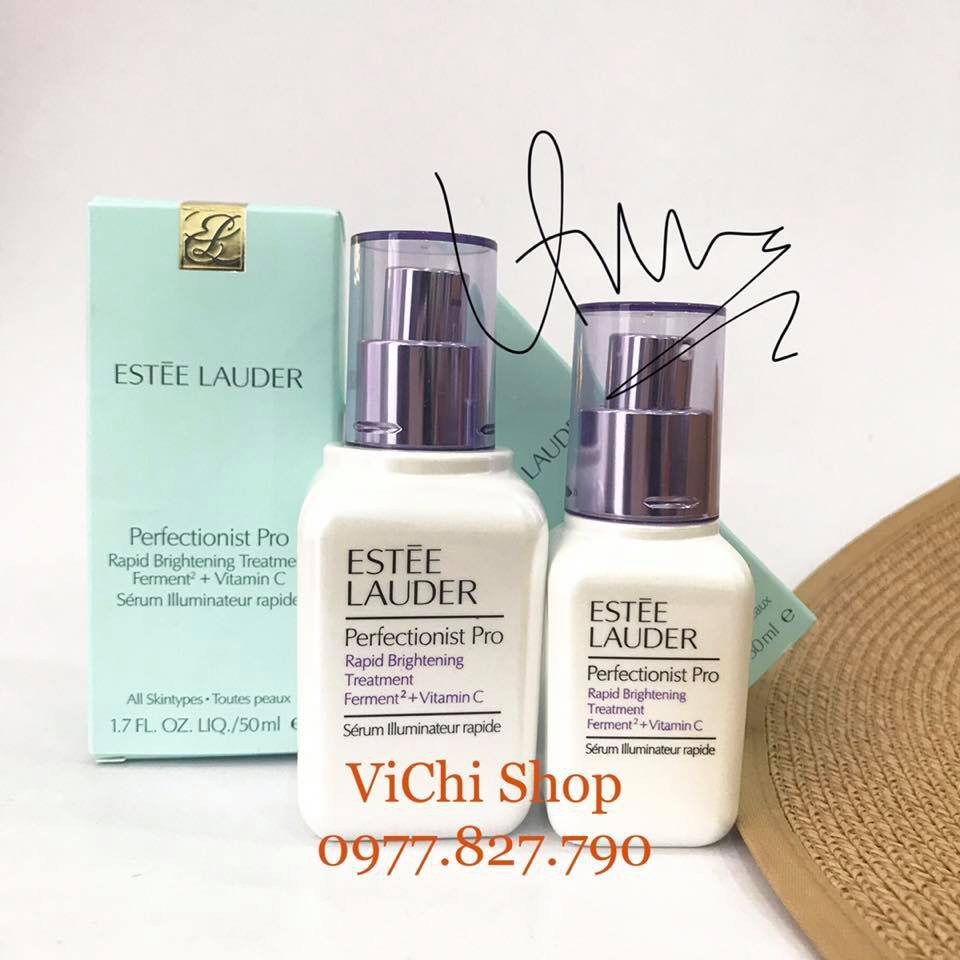 Huyết thanh Estee Lauder làm sáng và đều màu da Perfectionist Pro Rapid Brightening Treatment with Ferment² + Vitamin C