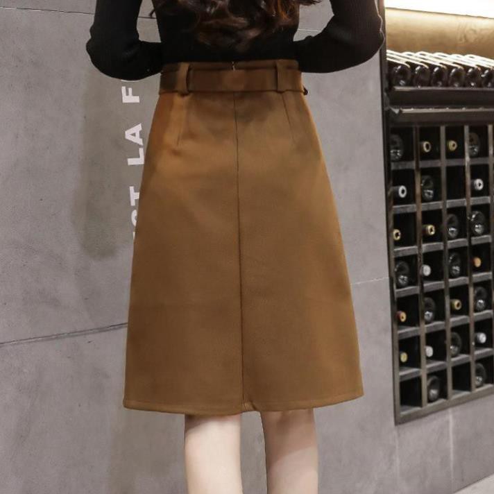 Chân Váy VNXK Cao Cấp CV4 -  Chân Váy  Công Sở Thiết Kế Vải Umi Dạng Bút Chì Hai Túi Hộp Xẻ Giữa - TINI Shop | BigBuy360 - bigbuy360.vn