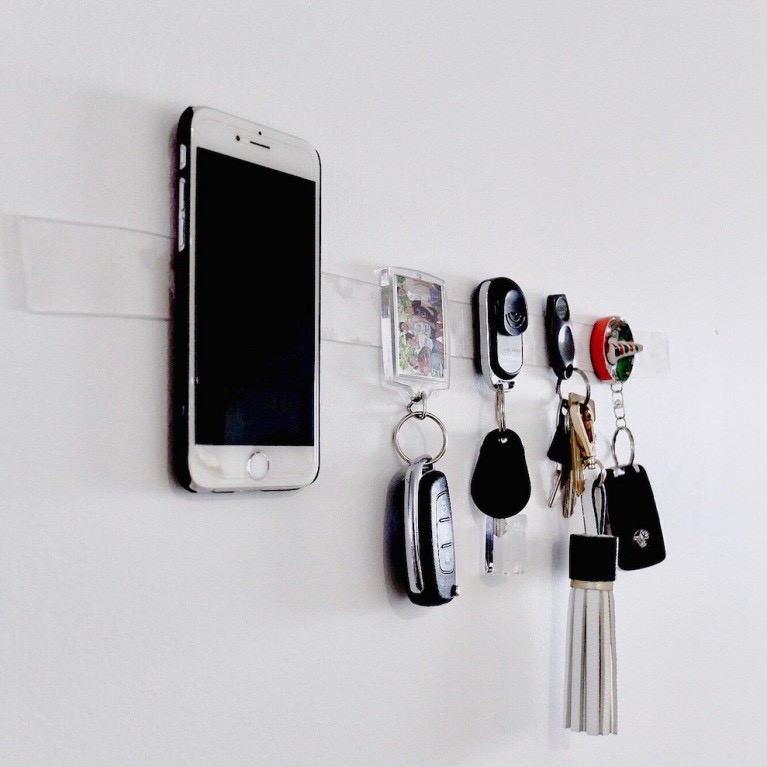 Cuộn Băng Dính 3M, 2 Mặt Trong Suốt, Băng Keo Chống Thấm, Sử dụng Dính Dồ Vật Lên Tường, Tái Sử Dụng. Kingler 6005