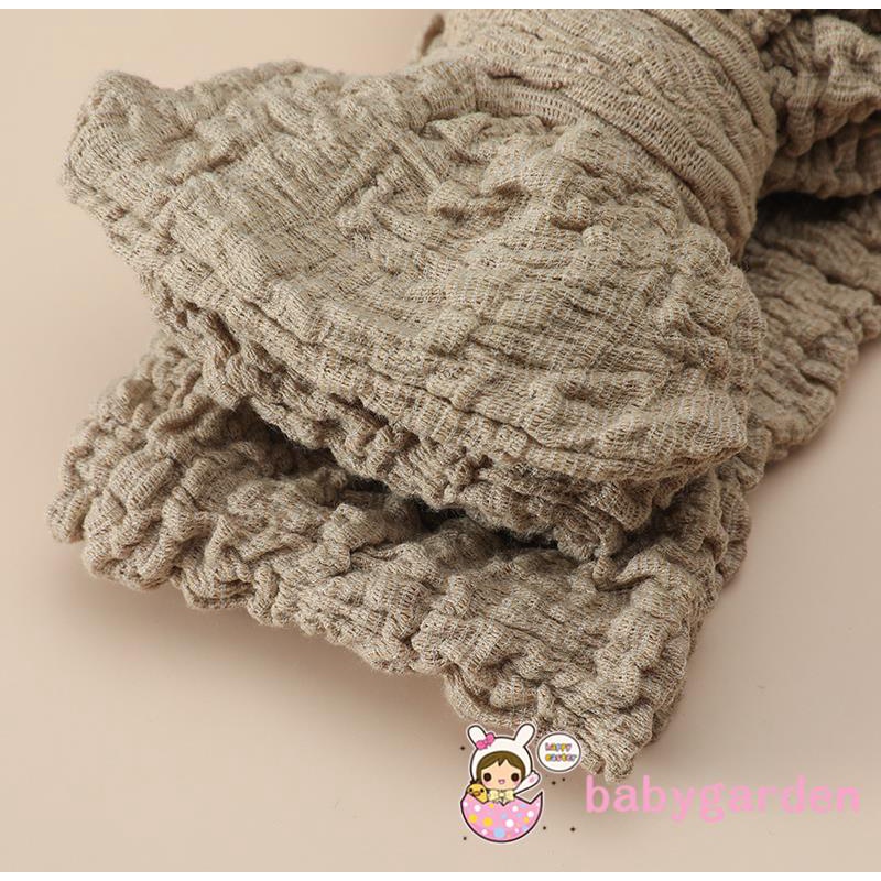 Babygarden- Băng Đô Thắt Nơ Màu Trơn Trang Trí Có Thể Tái Sử Dụng Cho Bé Gái Sơ Sinh