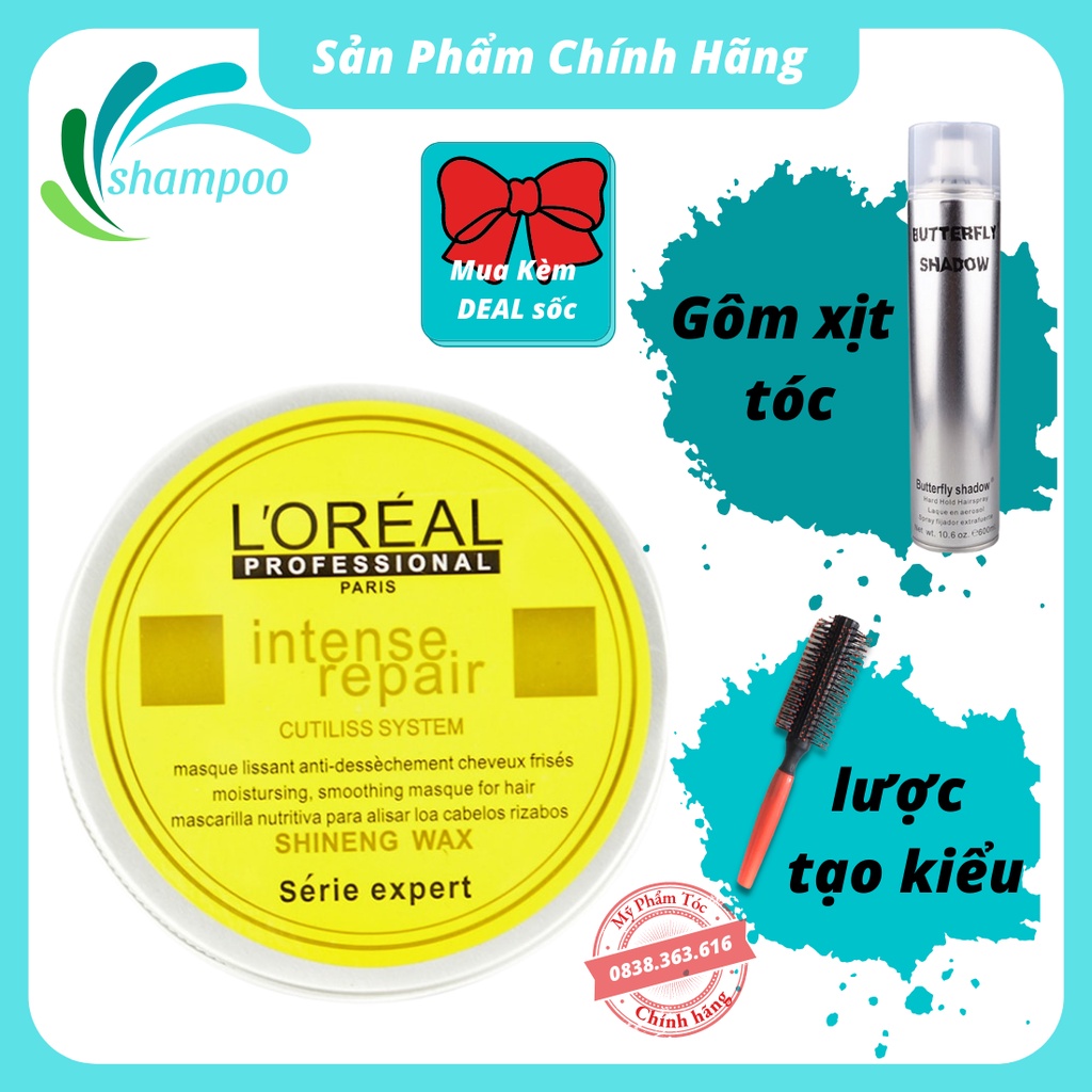 Sáp vuốt tóc nam LR1 100g sáp mềm gel , sáp cứng tạo kiểu dễ dàng giữ nếp tốt