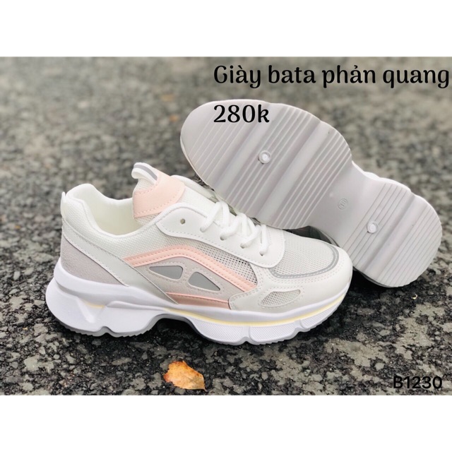 ✔️GIÀY BATA PHẢN QUANG NỮ (4 màu) ⚡ CHẤT sịn : ^ ` ! ' !
