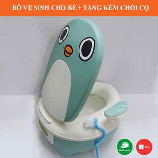 Bô Tập Đi Vệ Sinh Cho Bé Cao Cấp,Siêu Cute, Có Ngăn Chứa Tháo Lắp Vệ Sinh Dễ Dàng