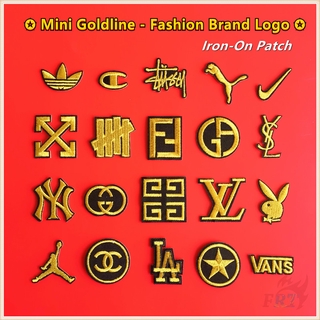 1 Miếng Vá Ủi Quần Áo Hình Logo Mini 01