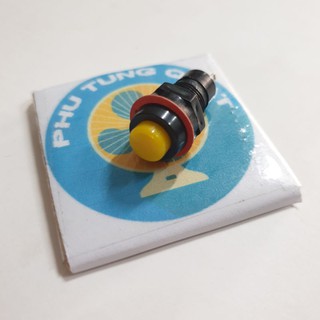 Công tắc tròn 12mm 2 chân nhấn nhả ren 10mm