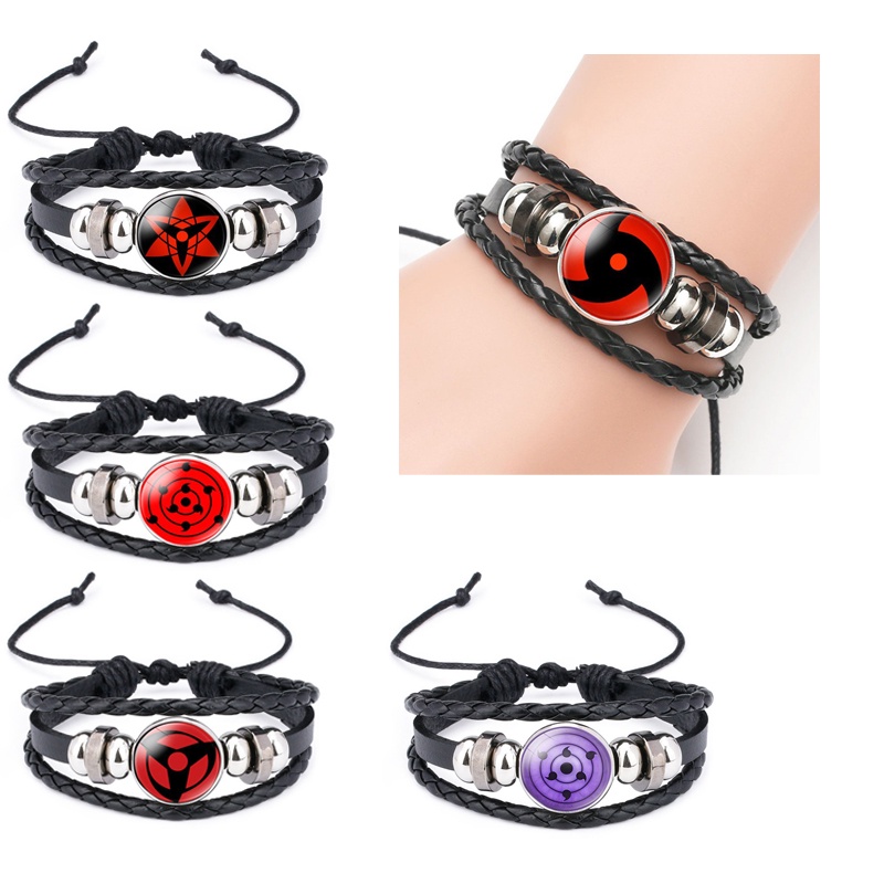 Vòng Tay Cặp Đôi Phong Cách Naruto Sasuke Kakashi Có Thể Điều Chỉnh