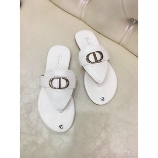 DÉP KẸP DA NỮ KHÓA CD DA MỀM ÊM CHÂN