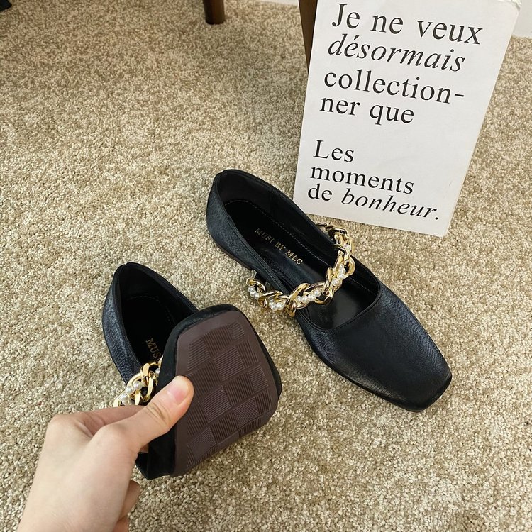 [ Mã 66CBSALE giảm 30K đơn 200K] Giày Cao Gót Mũi Vuông Thiết Kế Thoải Mái Thời Trang Mùa Xuân | BigBuy360 - bigbuy360.vn