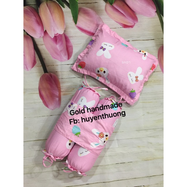 Set gối chặn cho trẻ sơ sinh