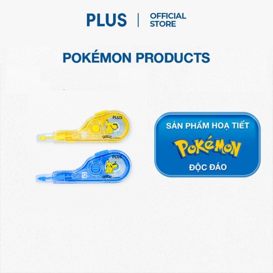 Băng Xóa V - Phiên Bản Pokemon 5mm x 12m PLUS