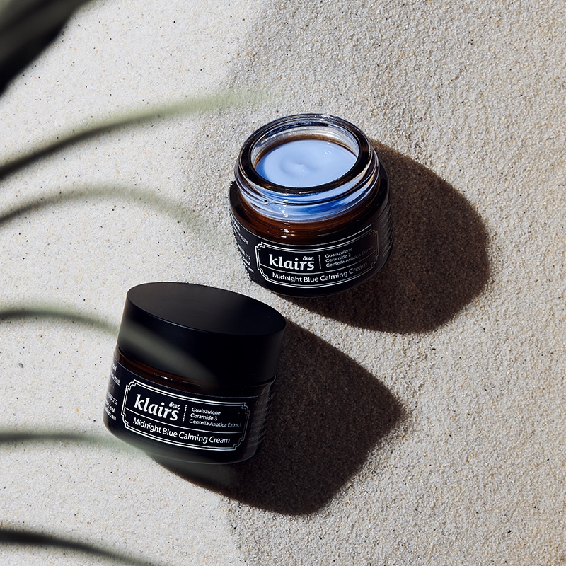 Kem Dưỡng Ẩm, Làm Dịu Và Phục Hồi Da Ban Đêm Dear Klairs Midnight Blue Calming Cream 30ml/60ml