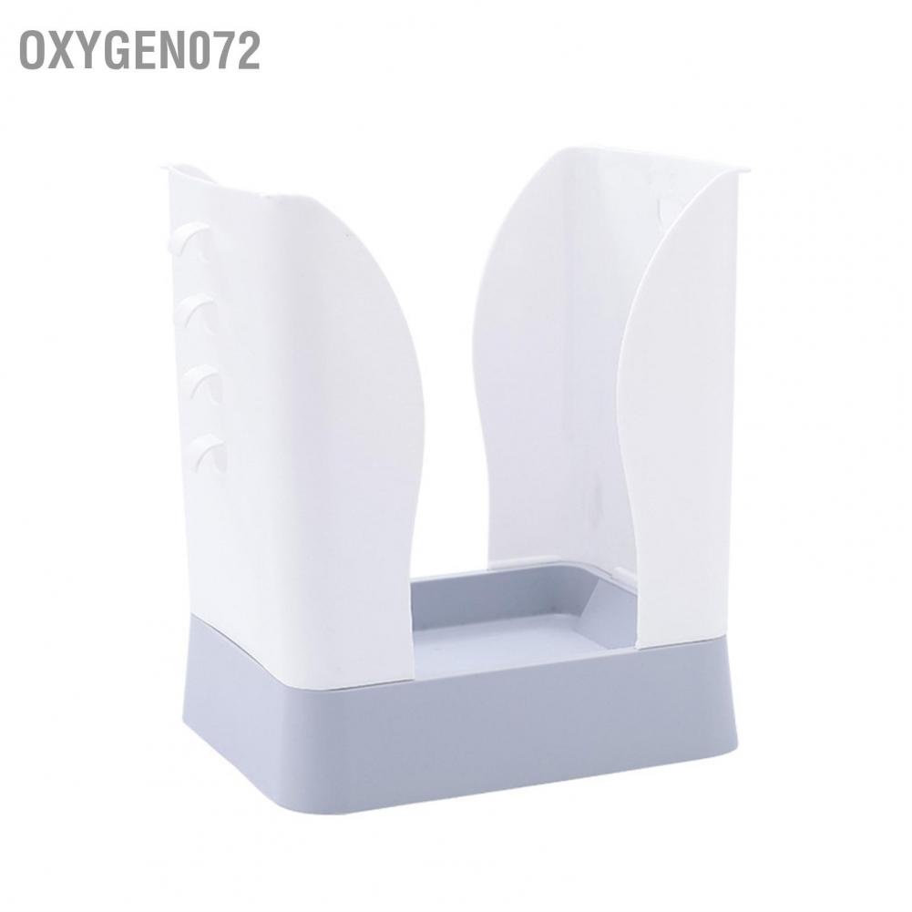 Oxygen072 Oxygen072 Thùng rác nhựa có thể mở rộng Giá đỡ túi đựng sức chứa lớn cho phòng tắm nhà bếp