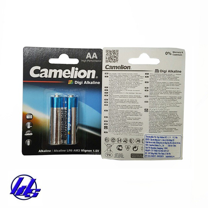 Pin AA Camelion DIGI Alkaline - Combo 4 viên