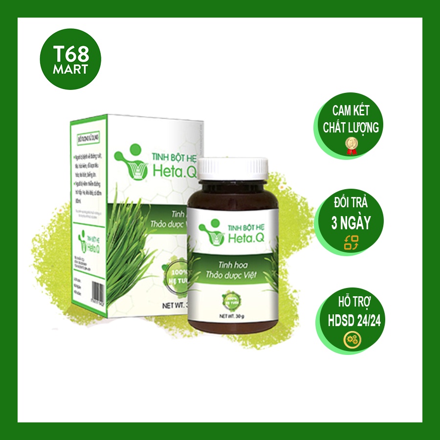 Tinh Bột Hẹ Heta.Q Thoát Khỏi Nỗi Lo Táo Bón 30gr
