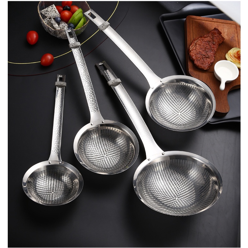 Muỗng Lọc Bằng Thép Không Gỉ 304 Tiện Dụng Cho Nhà Bếp