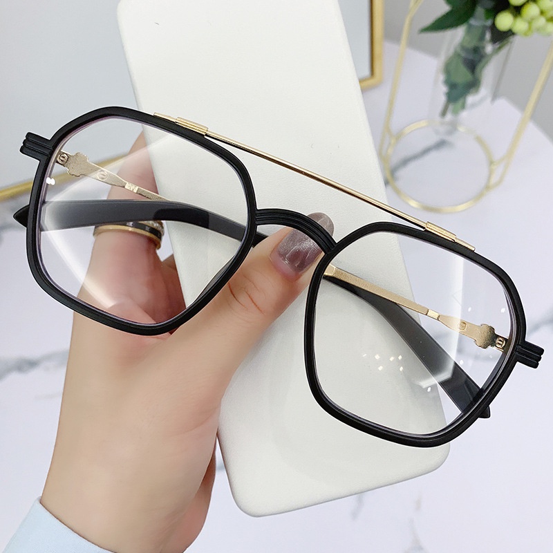 Mắt kính gọng to thời trang Hàn Quốc dành cho nam nữ mã ks40