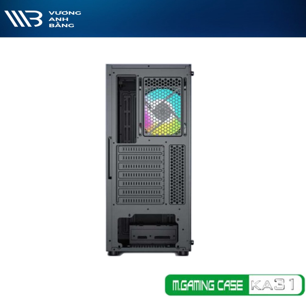 Thùng máy Case VSP Gaming KA31 LED RGB (No Fan)