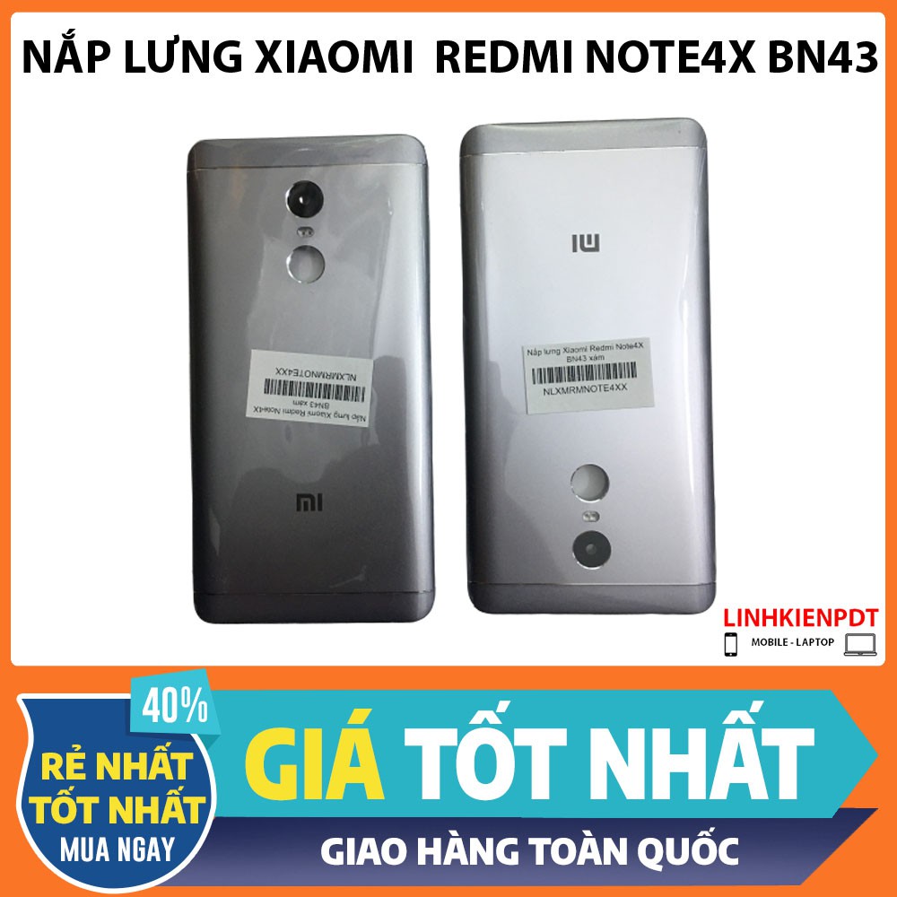 Nắp lưng Xiaomi Redmi Note 4 BN41