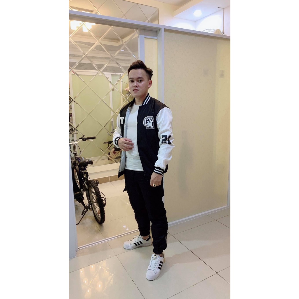Bomber TM nam nữ dù 2 lớp Ảnh thật + Video cận chất + FEEDBACK