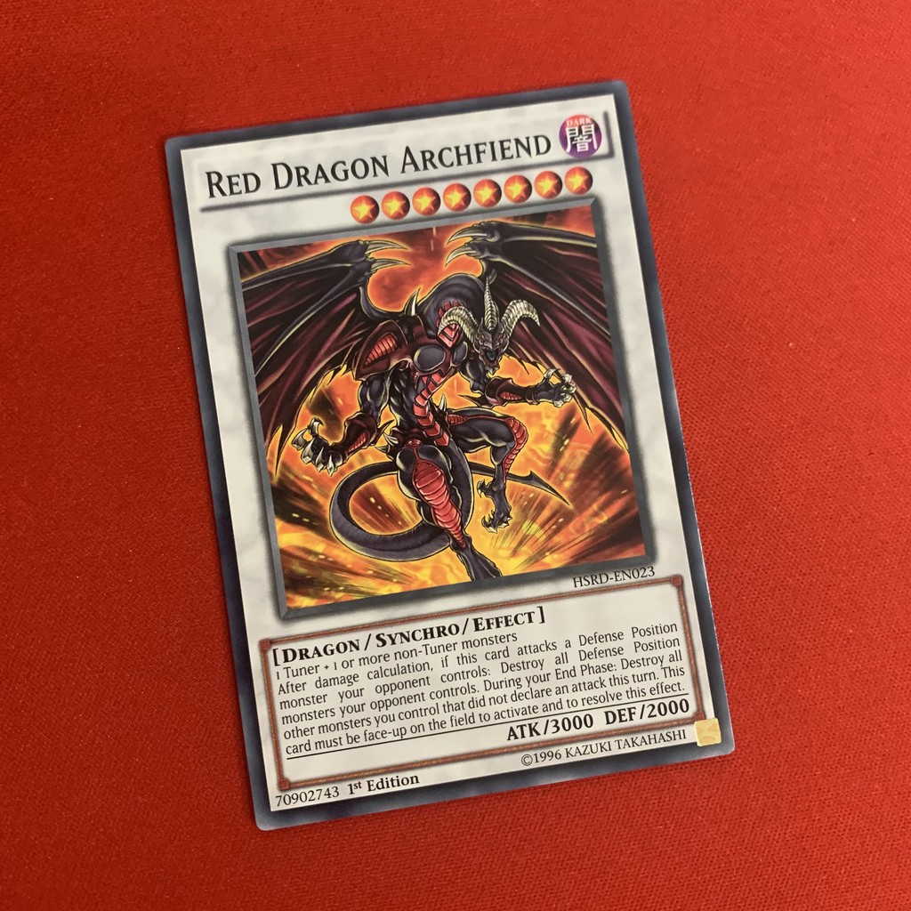 [EN][Thẻ Bài Yugioh Chính Hãng] Red Dragon Archfiend