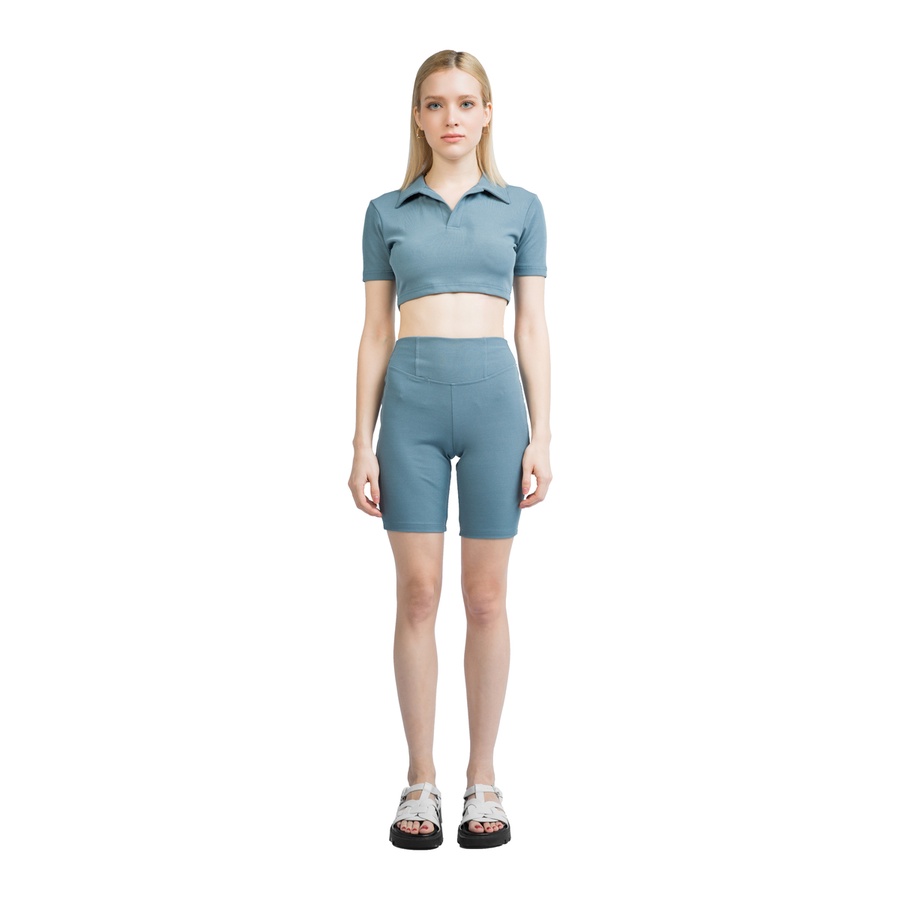 Là min - Quần Deep Blue Cycling Shorts